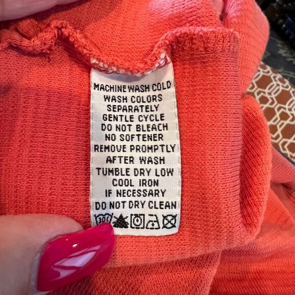 Men's Tommy Bahama Orange Ribbed Polo Shirt, short sleeve, Size XXL - Picture 9 of 11